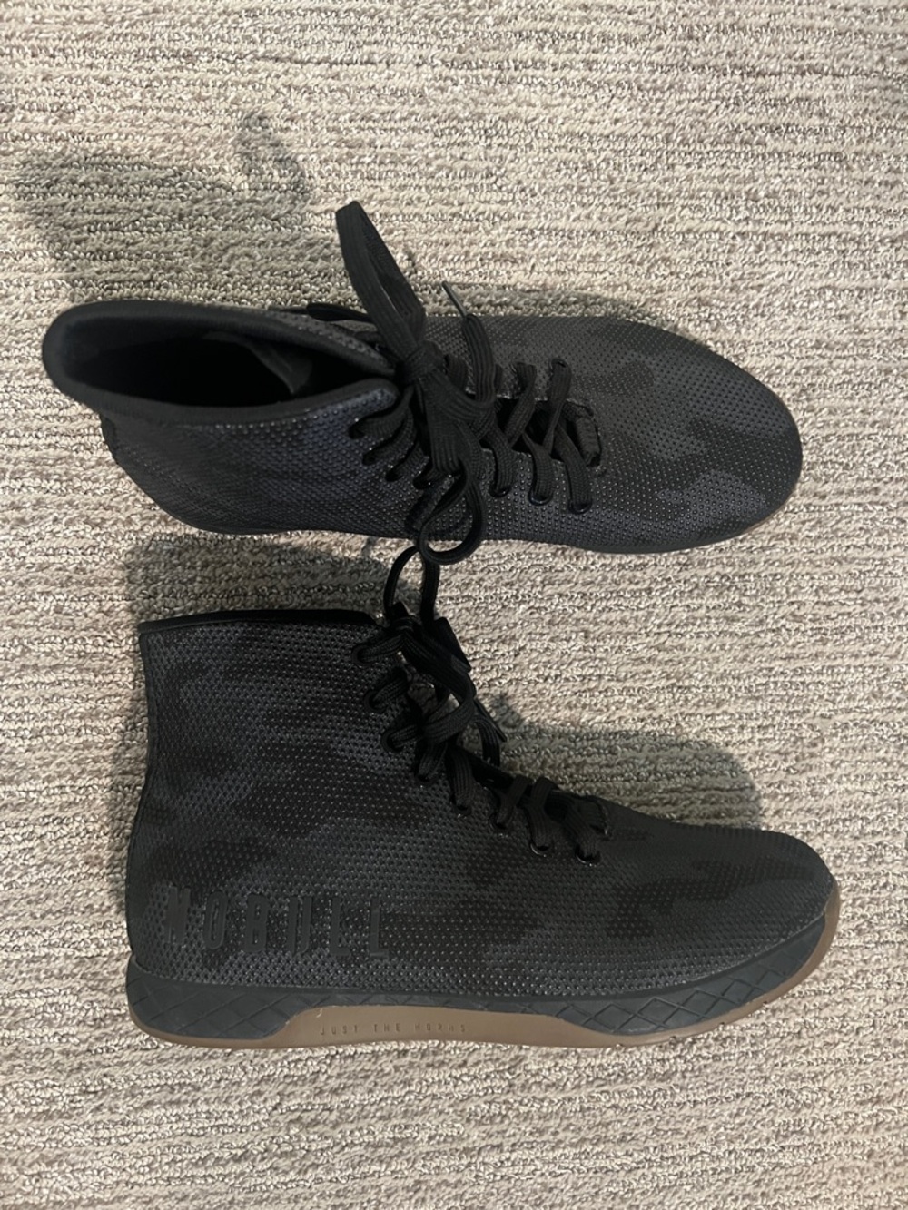 NOBULL Black High-Top Athletic Shoes